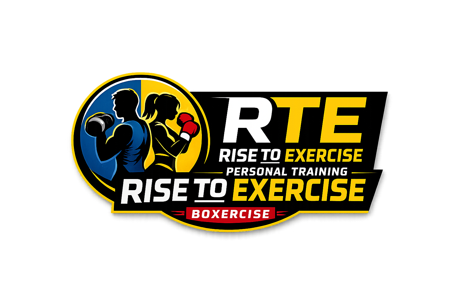 RISE TO EXERCISE logo